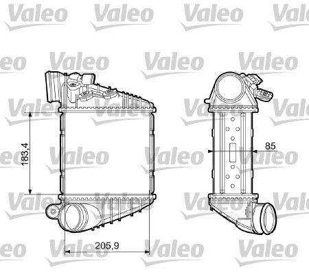 VALEO Välijäähdytin 817653