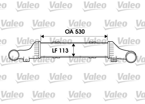 VALEO Välijäähdytin 817911