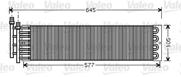 VALEO Lauhdutin, ilmastointilaite 818033