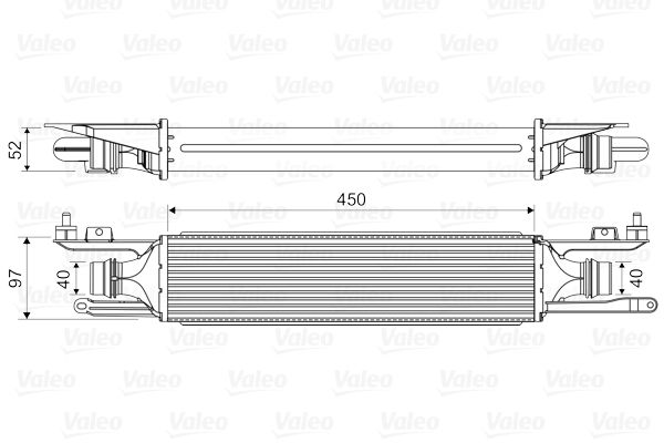 VALEO Välijäähdytin 818578