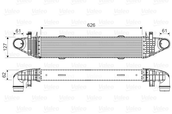 VALEO Välijäähdytin 818679