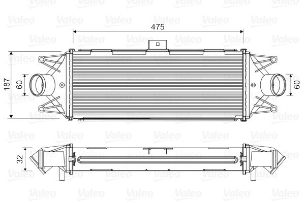 VALEO Välijäähdytin 818724