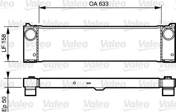 VALEO Välijäähdytin 818807