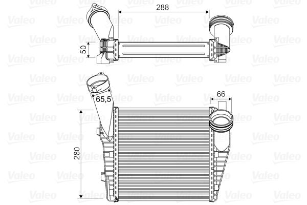 VALEO Välijäähdytin 818814