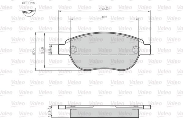 VALEO Jarrupala, levyjarru 872600