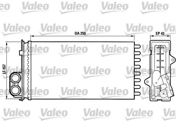 VALEO Lämmityslaitteen kenno 883976