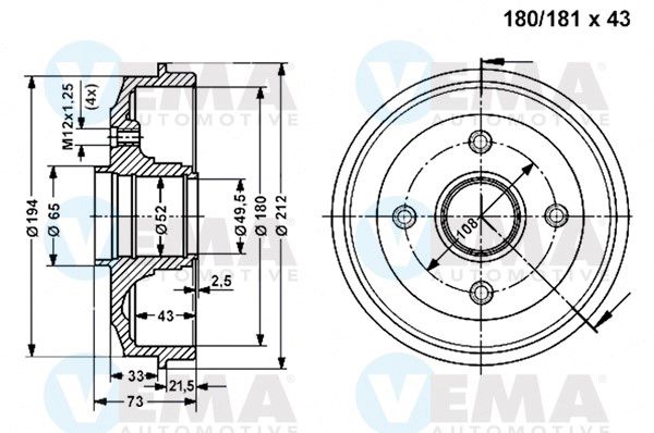 VEMA Jarrurumpu 800998