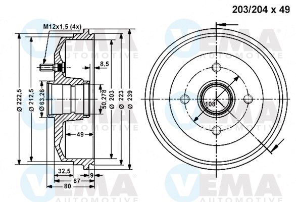 VEMA Jarrurumpu 801268