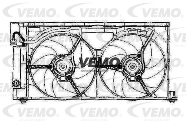 VEMO Tuuletin, moottorin jäähdytys V22-01-1761