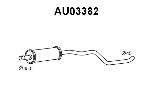 VENEPORTE Etuäänenvaimentaja AU03382