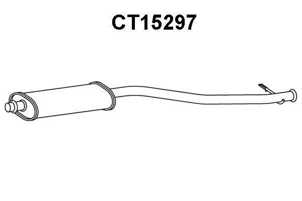 VENEPORTE Etuäänenvaimentaja CT15297