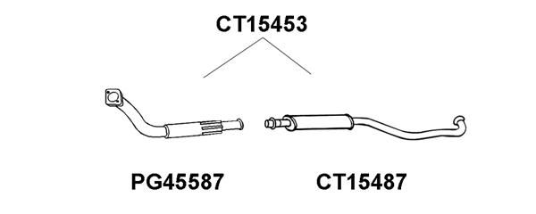 VENEPORTE Etuäänenvaimentaja CT15453