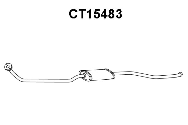 VENEPORTE Etuäänenvaimentaja CT15483