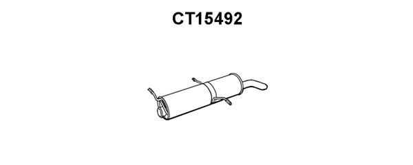 VENEPORTE Takaäänenvaimentaja CT15492