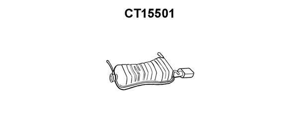 VENEPORTE Takaäänenvaimentaja CT15501