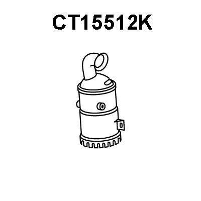VENEPORTE Katalysaattori CT15512K