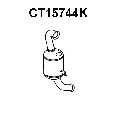 VENEPORTE Katalysaattori CT15744K