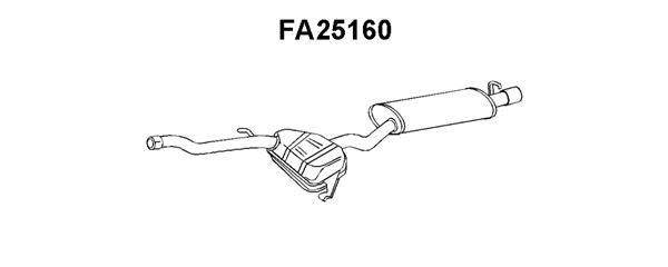 VENEPORTE Takaäänenvaimentaja FA25160