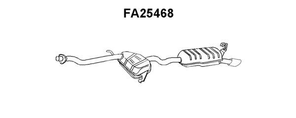 VENEPORTE Takaäänenvaimentaja FA25468