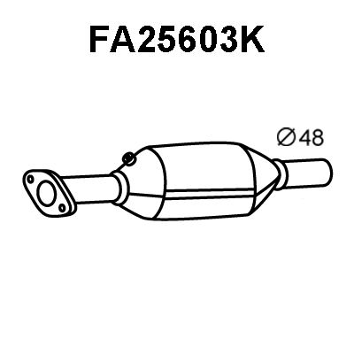 VENEPORTE Katalysaattori FA25603K