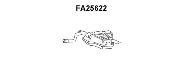 VENEPORTE Takaäänenvaimentaja FA25622