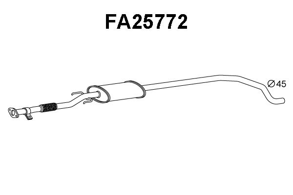 VENEPORTE Etuäänenvaimentaja FA25772