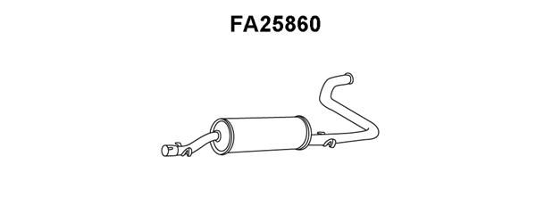 VENEPORTE Takaäänenvaimentaja FA25860