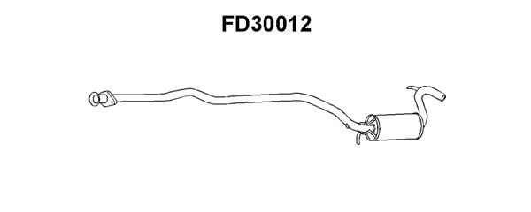 VENEPORTE Keskiäänenvaimentaja FD30012