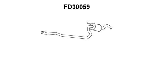 VENEPORTE Etuäänenvaimentaja FD30059