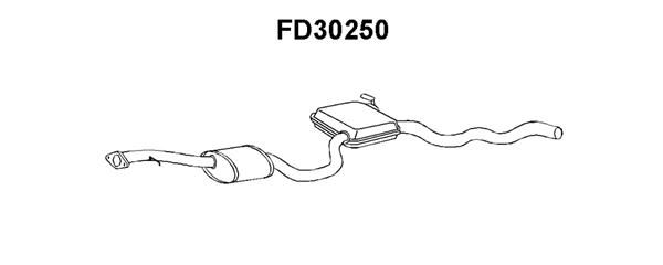 VENEPORTE Etuäänenvaimentaja FD30250