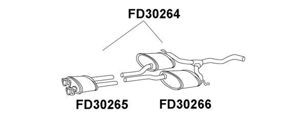 VENEPORTE Etuäänenvaimentaja FD30264