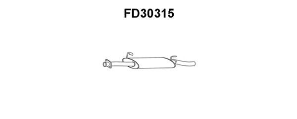 VENEPORTE Etuäänenvaimentaja FD30315