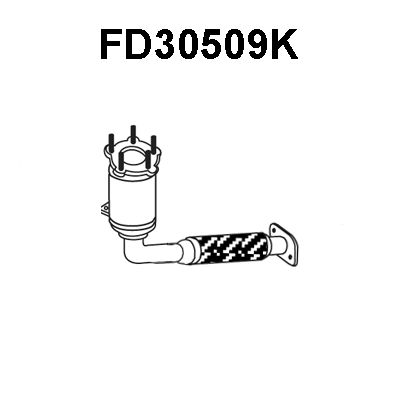 VENEPORTE Katalysaattori FD30509K