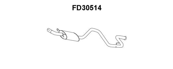 VENEPORTE Takaäänenvaimentaja FD30514