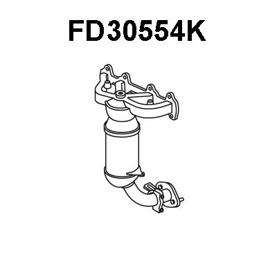 VENEPORTE Pakosarjakatalysaattori FD30554K