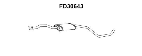 VENEPORTE Etuäänenvaimentaja FD30643