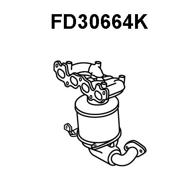 VENEPORTE Pakosarjakatalysaattori FD30664K