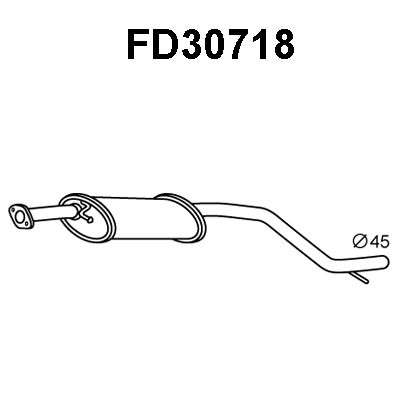 VENEPORTE Etuäänenvaimentaja FD30718