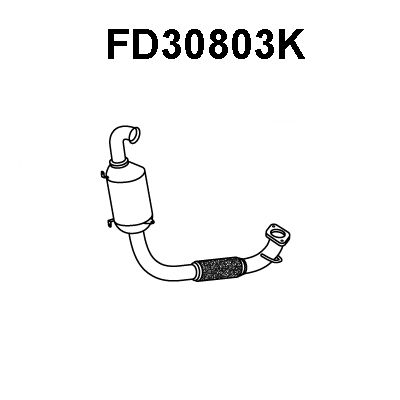 VENEPORTE Katalysaattori FD30803K