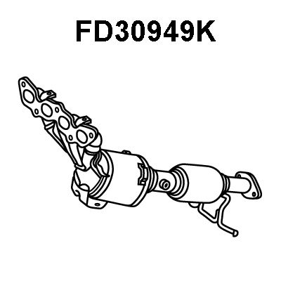 VENEPORTE Pakosarjakatalysaattori FD30949K