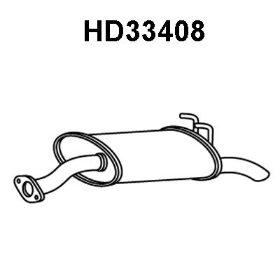 VENEPORTE Takaäänenvaimentaja HD33408