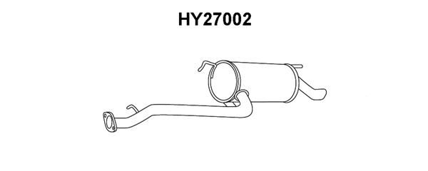 VENEPORTE Takaäänenvaimentaja HY27002