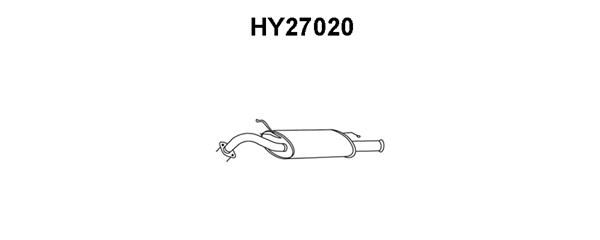 VENEPORTE Takaäänenvaimentaja HY27020
