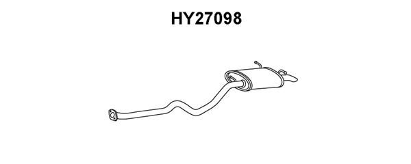 VENEPORTE Takaäänenvaimentaja HY27098