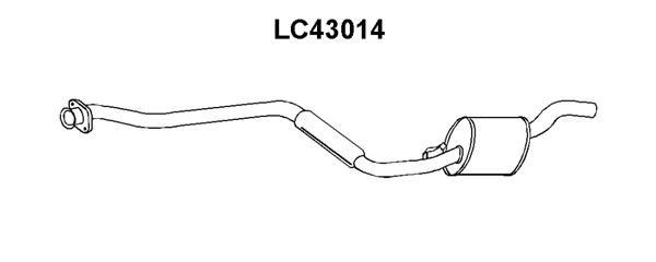 VENEPORTE Keskiäänenvaimentaja LC43014