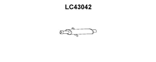 VENEPORTE Etuäänenvaimentaja LC43042