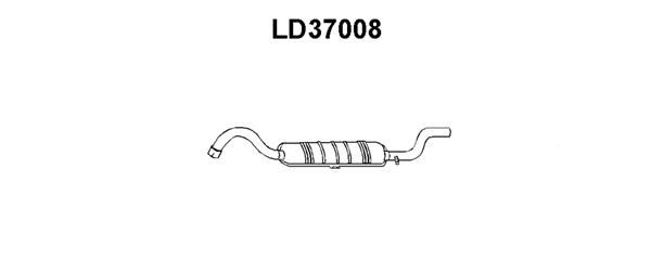 VENEPORTE Takaäänenvaimentaja LD37008