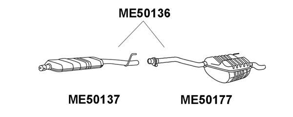 VENEPORTE Etuäänenvaimentaja ME50137