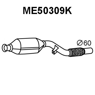 VENEPORTE Katalysaattori ME50309K