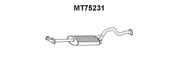 VENEPORTE Takaäänenvaimentaja MT75231